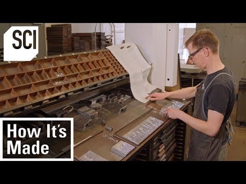 Traditional bookbinding - how it's made