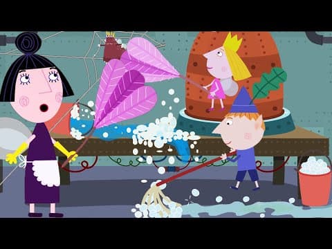 Ben and holly’s little kingdom - spring cleaning - kids videos