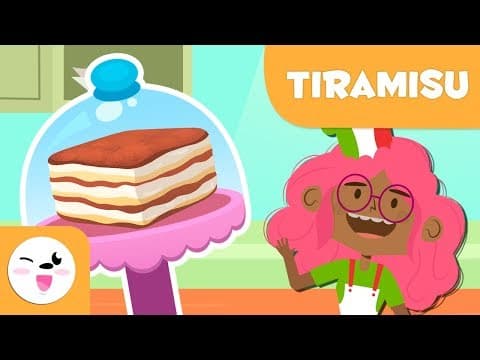Learn delicious recipes - TIRAMISU - Nutrition for kids