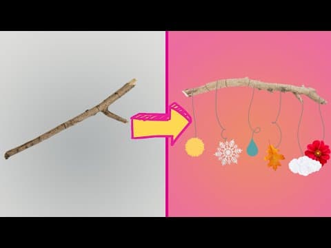 Craft Time: Season Mobiles | Crafts for Kids | Educational Videos for Kids | Learning about Seasons