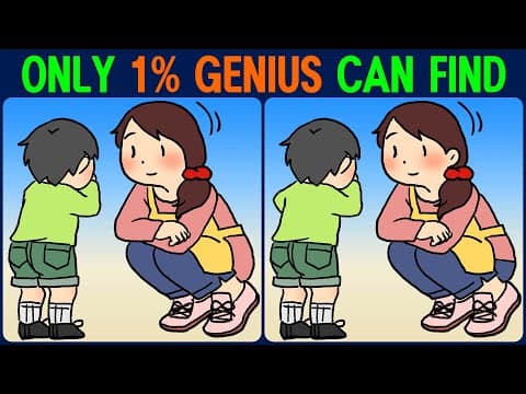 Puzzle / Find the Difference │ Boost your concentration every day for brain health!