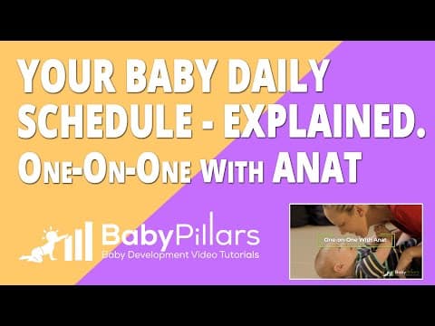 Your baby daily schedule - explained One-On-One with Anat Baby Routine