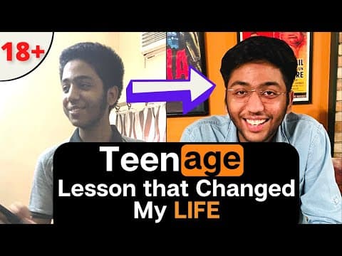 Teenage lesson that changed my life