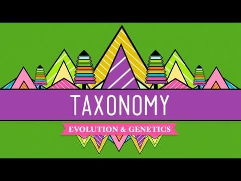 Taxonomy: Life's Filing System - Crash Course Biology