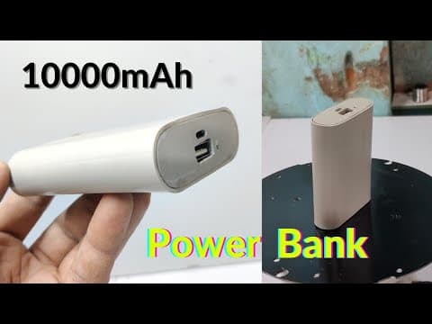 How to make 10000mah power bank at home - how to make power bank