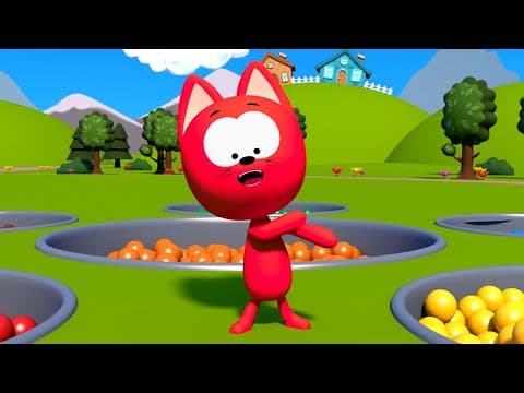 Kitty's Games - COLORED TRACTORS - premiere on the channel