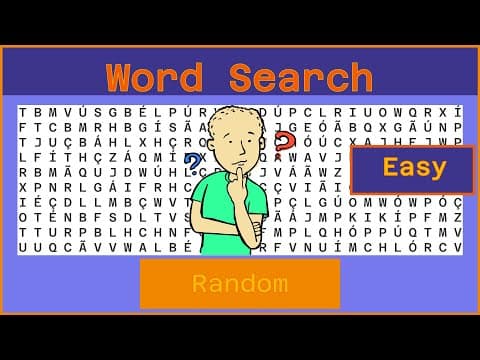 Word Search - Challenge  Ep650
