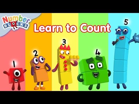 Lets count 1 to 5 | Learn to count 12345 | Counting Cartoons for Kids