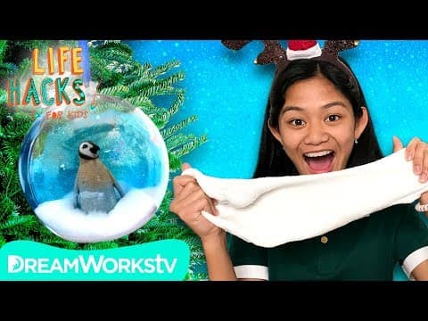 Snow Slime Christmas Ornament | LIFE HACKS FOR KIDS