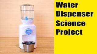 water dispenser science project working model | DIY | best out of waste