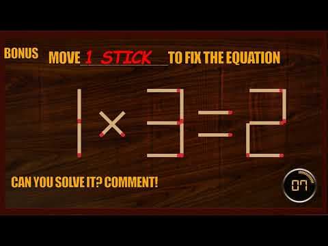 Matchstick Puzzle #222| Matchstick Logic Puzzles |Matchstick Puzzles with Answers| Matchstick Tricks