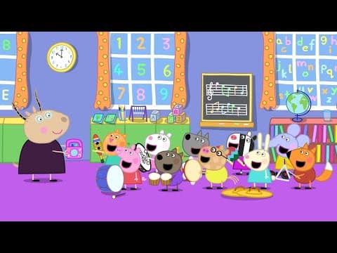 Peppa Pig New Episodes - Move To Music - Kids Videos | New Peppa Pig
