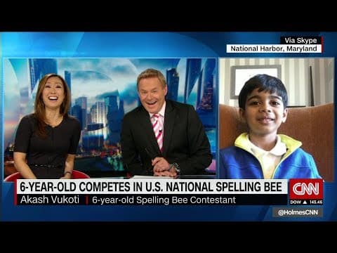 CNN International | LIVE interview from 2016 | Akash Vukoti