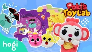 Grandmother's ring is lost! | Poki's Toy Lab | Toy Review | Play with Hogi