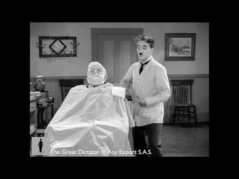 Charlie Chaplin The Great Dictator Barber Shop Scene