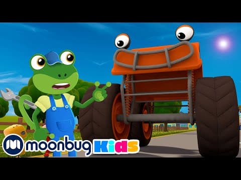 Max The Monster Truck Song-Geckos Garage-Song Compilation-Nursery Rhymes & Kids Songs