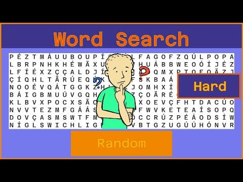 Word Search - Challenge  Ep66