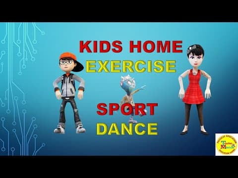 Kids Home Exercise - Workout To Stay Active At Home