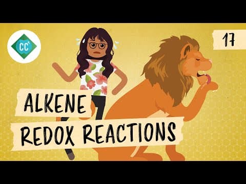 Alkene Redox Reactions: Crash Course Organic Chemistry #17