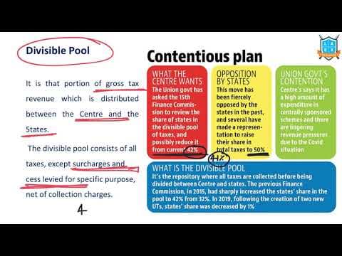 What is Divisible Pool of Taxes ? || Divisible Pool of Taxes అంటే ఏమిటి?
