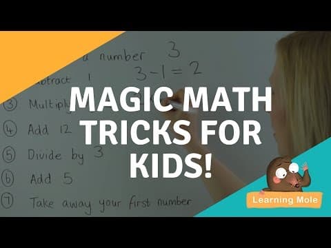 Fun Math Games - Maths Games for Kids -Maths Magic - Magic Maths - Maths Tricks for Kids