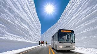 A visit to the Tateyama Snow Corridor in Japan Alps