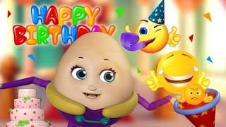 Humpty Dumpty’s Birthday is here | Rhymes and Baby Song