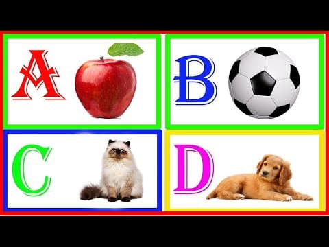 Kids Learning Videos For Kids-Learn ABC For Kids-Alphabets With Characters-Kids A to Z