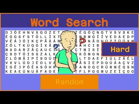Word Search - Challenge  Ep946
