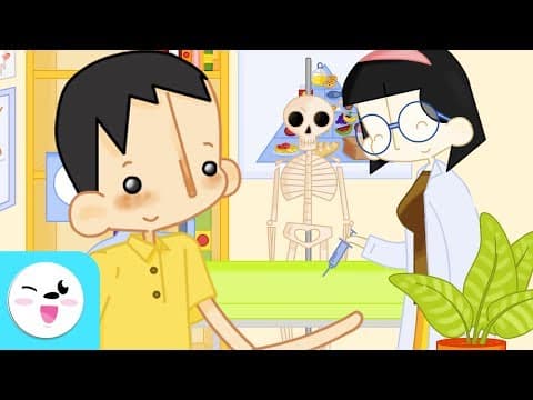 First day at Doctor - Kids will learn how to be independent - Learning with Alex