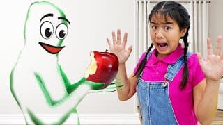 Jannie and Lyndon Practice Magic and Become Invisible | Funny Kids Story about Magic
