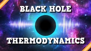 Black Holes obey the Laws of Thermodynamics. Here's how