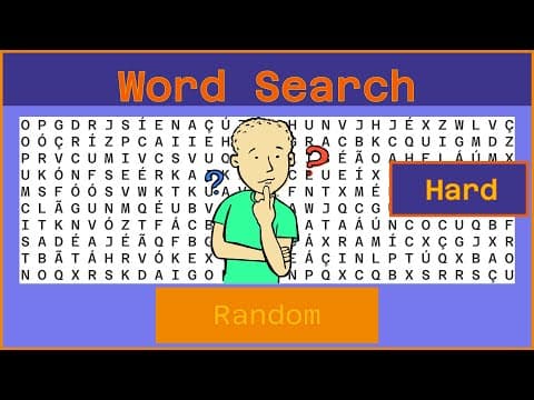Word Search - Challenge  Ep1127