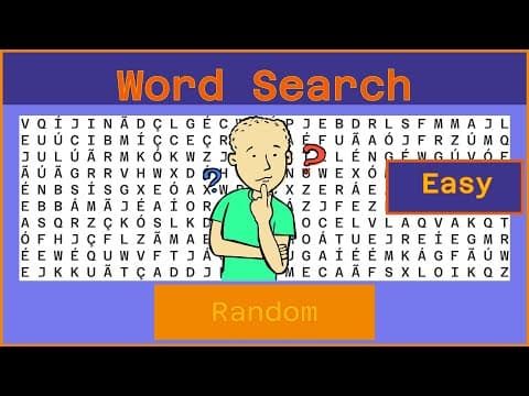 Word Search - Challenge  Ep553