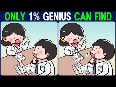 Puzzle / Find the Difference │ Improve your concentration with fun every day for brain health!