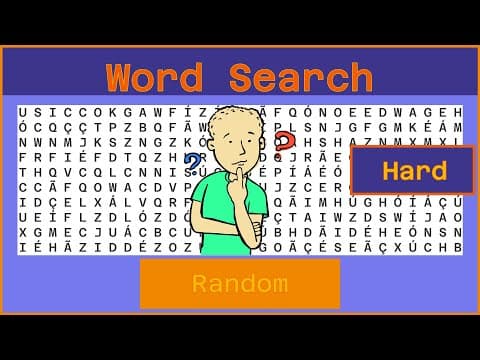 Word Search - Challenge  Ep978