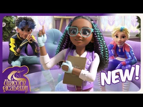 Game or TEST?! Layla’s Study Hacks 👀📚 | Unicorn Academy NEW FULL EPISODE! | Cartoons for Kids