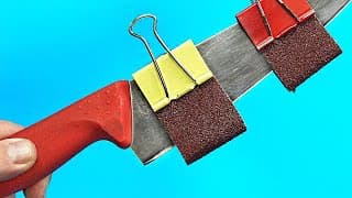 Sharpening Knives Like Razors. You can even shave with this sharp blade