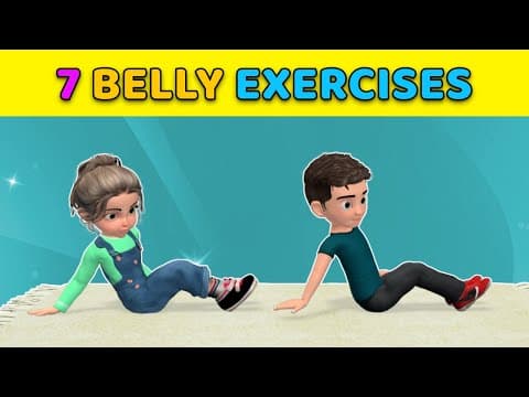 7 BELLY EXERCISES FOR A FLAT BELLY