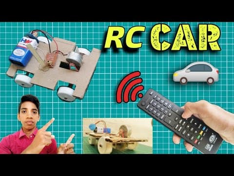 How to make a remote control car - rc car - part 2 - in telugu