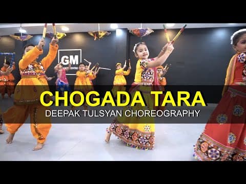 Cutest Garba by little Kids - Chogada Tara - Deepak Tulsyan Choreography