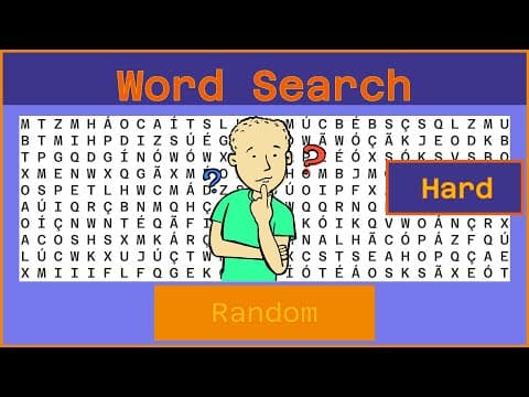 Word Search - Challenge  Ep1123