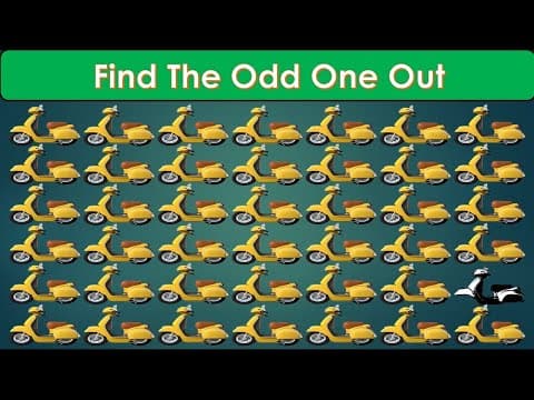 Find The Odd One Out in These Pictures? How Good Your Eyes#41 |Find The Odd emoji | Fruit Game|