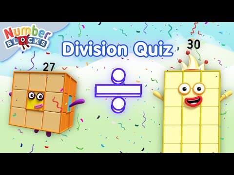 Division Number Magic Quiz | Learn to Count |