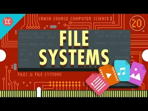 Files & File Systems: Crash Course Computer Science