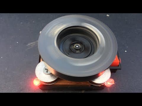 How to Make a Mini Free Energy Generator Using Small Electric DC Motor with Magnet at Homemade