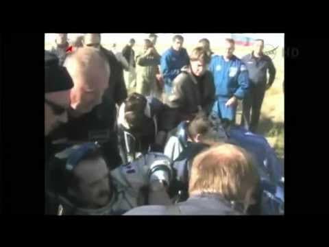 Expedition 34/35’s return to Earth from the ISS