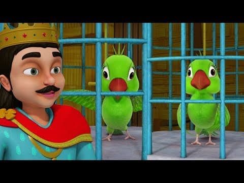 Two Parrots Hindi Kahaniya | Hindi Stories for Kids | Infobells