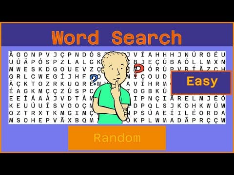 Word Search - Challenge  Ep341