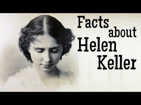 Facts about helen keller for kids